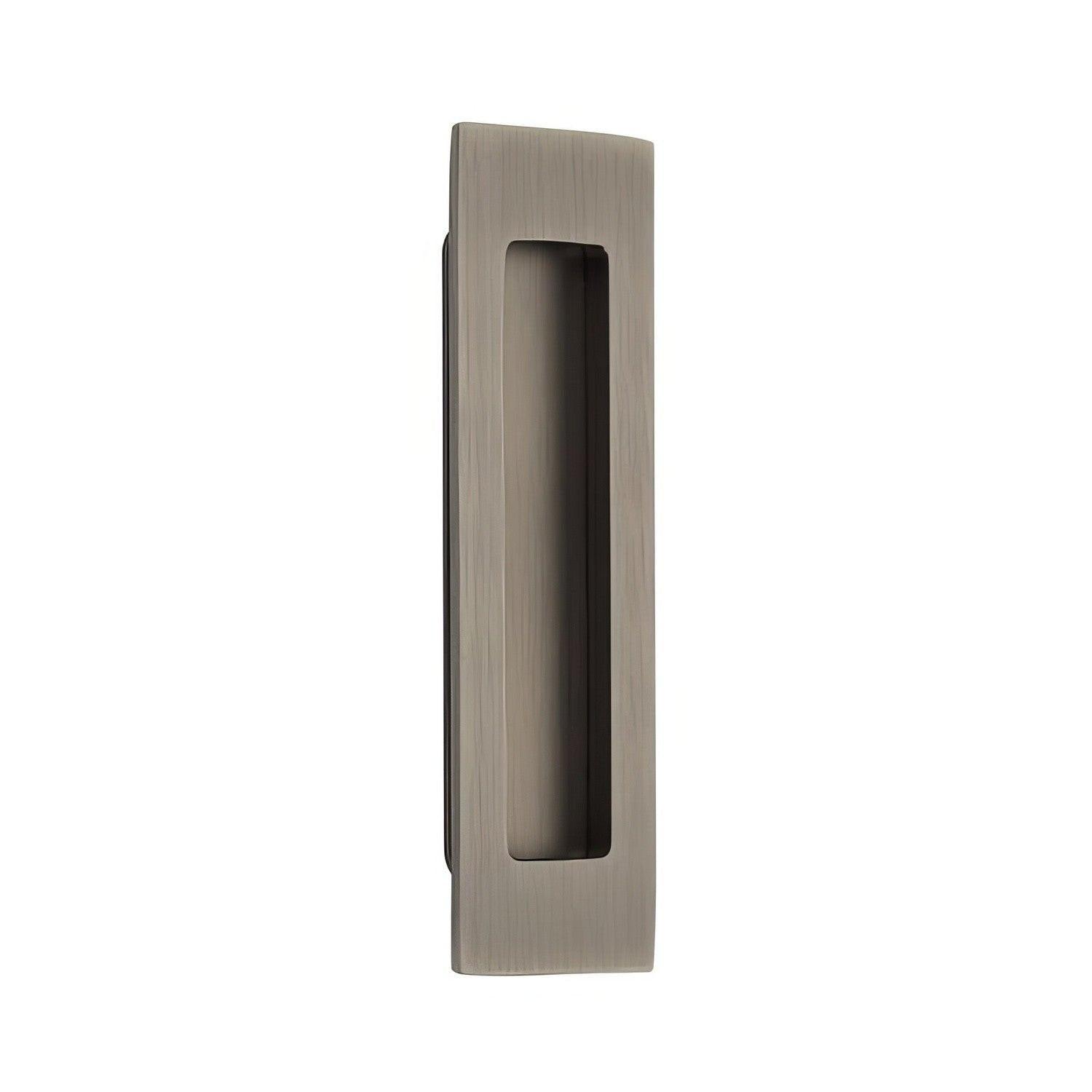 Emtek 220306US 6 Inch Modern Rectangular Flush Pull