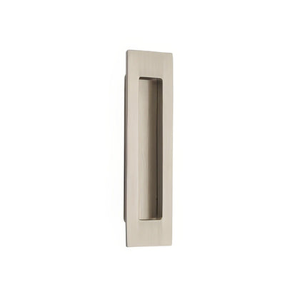 Emtek 220306US 6 Inch Modern Rectangular Flush Pull.