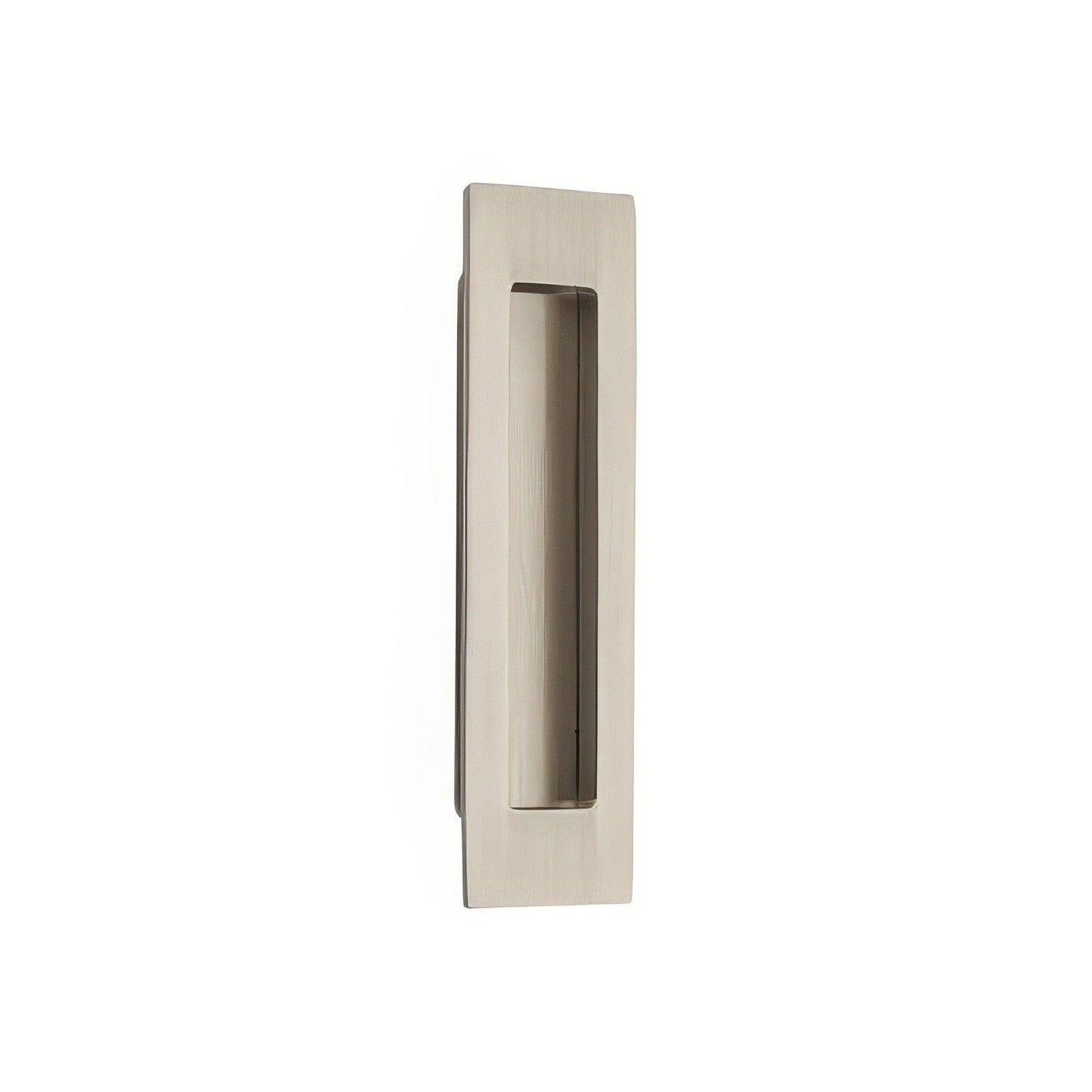 Emtek 220306US 6 Inch Modern Rectangular Flush Pull