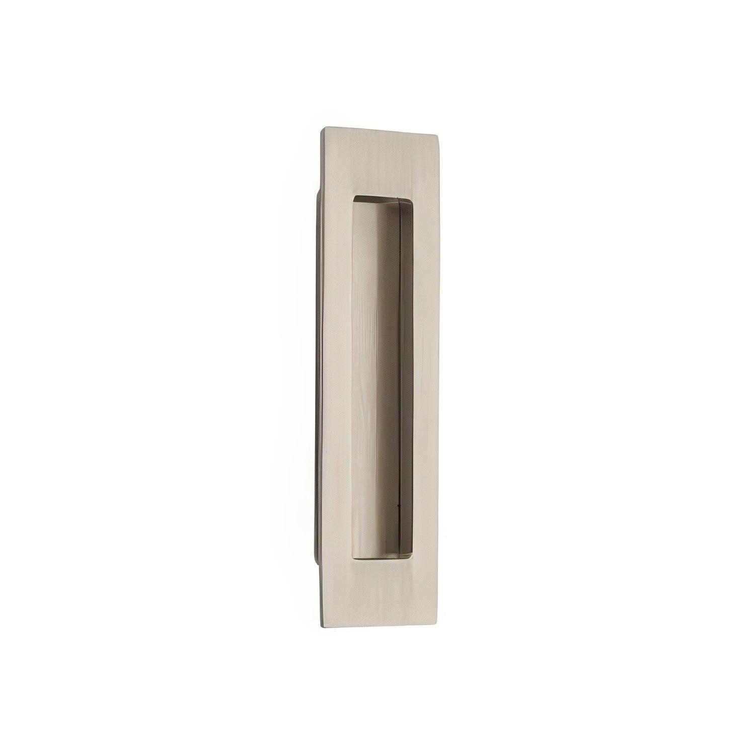 Emtek 220306US 6 Inch Modern Rectangular Flush Pull