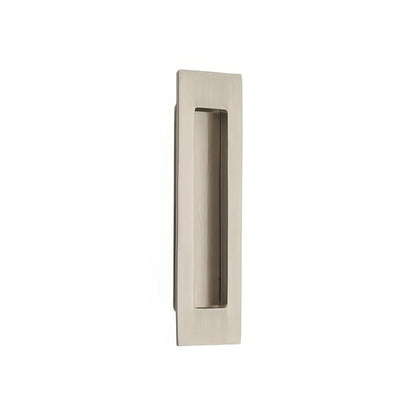 Emtek 220306US 6 Inch Modern Rectangular Flush Pull