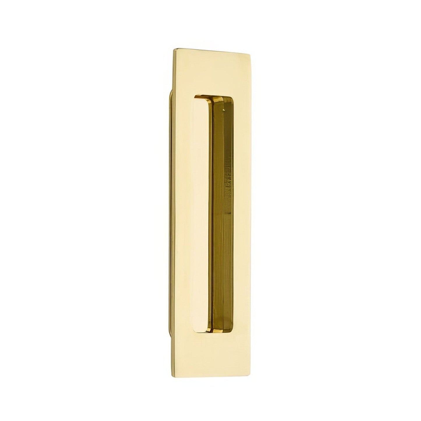 Emtek 220306US 6 Inch Modern Rectangular Flush Pull.