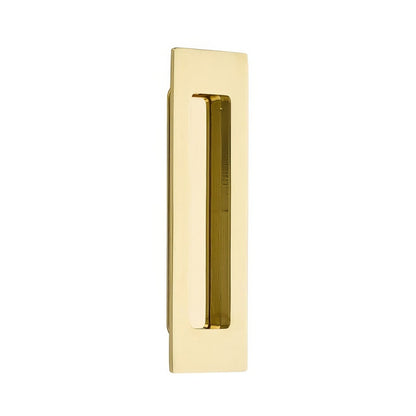 Emtek 220306US 6 Inch Modern Rectangular Flush Pull.