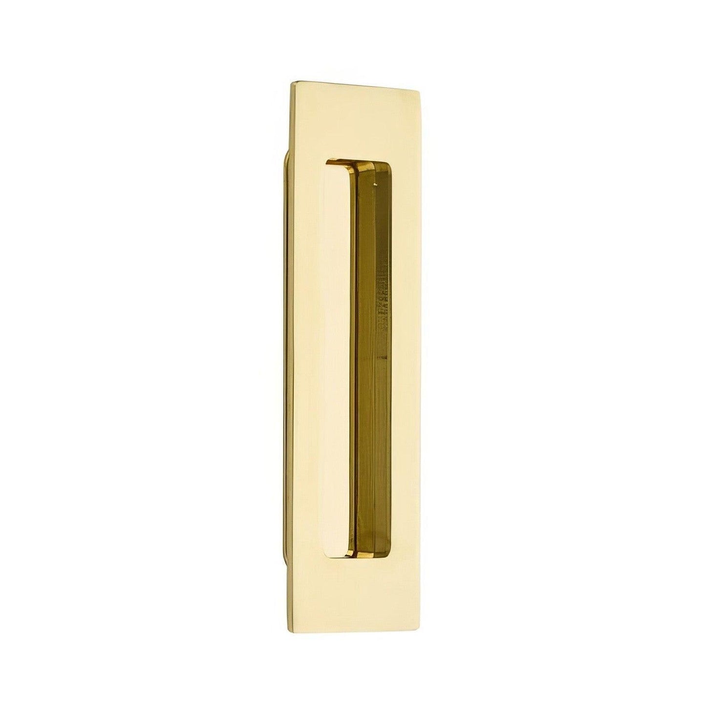 Emtek 220306US 6 Inch Modern Rectangular Flush Pull