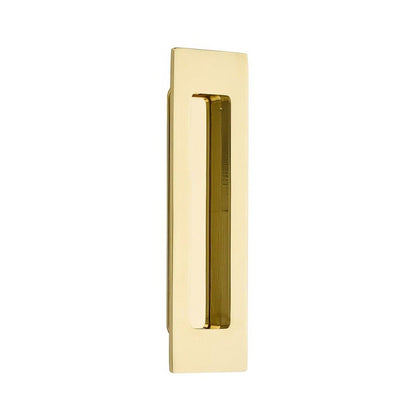 Emtek 220306US 6 Inch Modern Rectangular Flush Pull