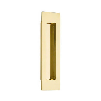 Emtek 220306US 6 Inch Modern Rectangular Flush Pull