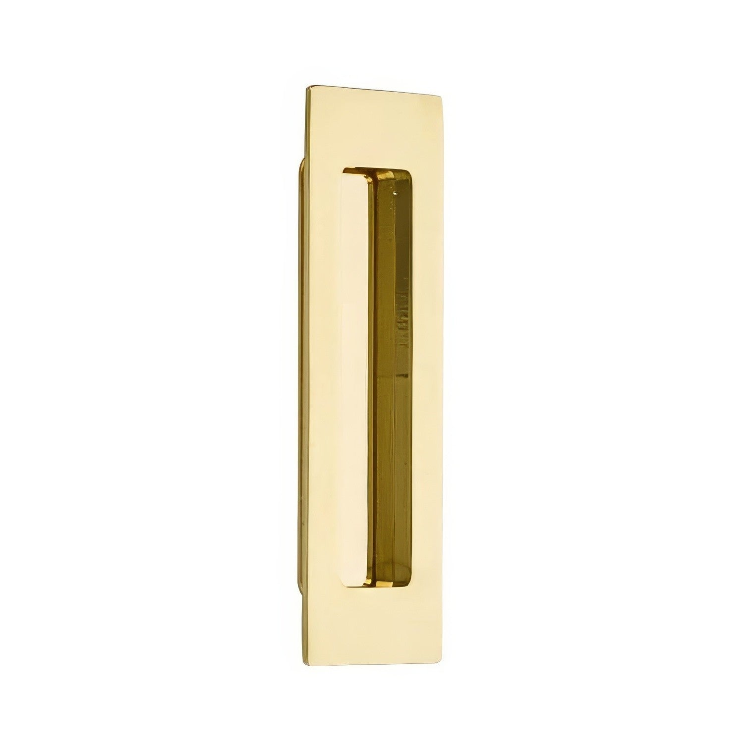 Emtek 220306US 6 Inch Modern Rectangular Flush Pull.