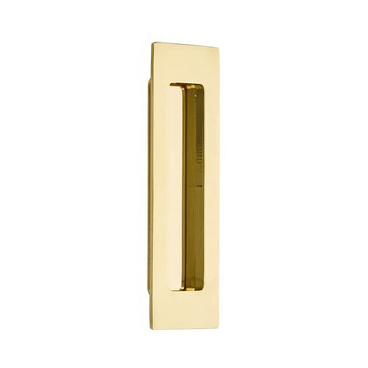 Emtek 220306US 6 Inch Modern Rectangular Flush Pull.