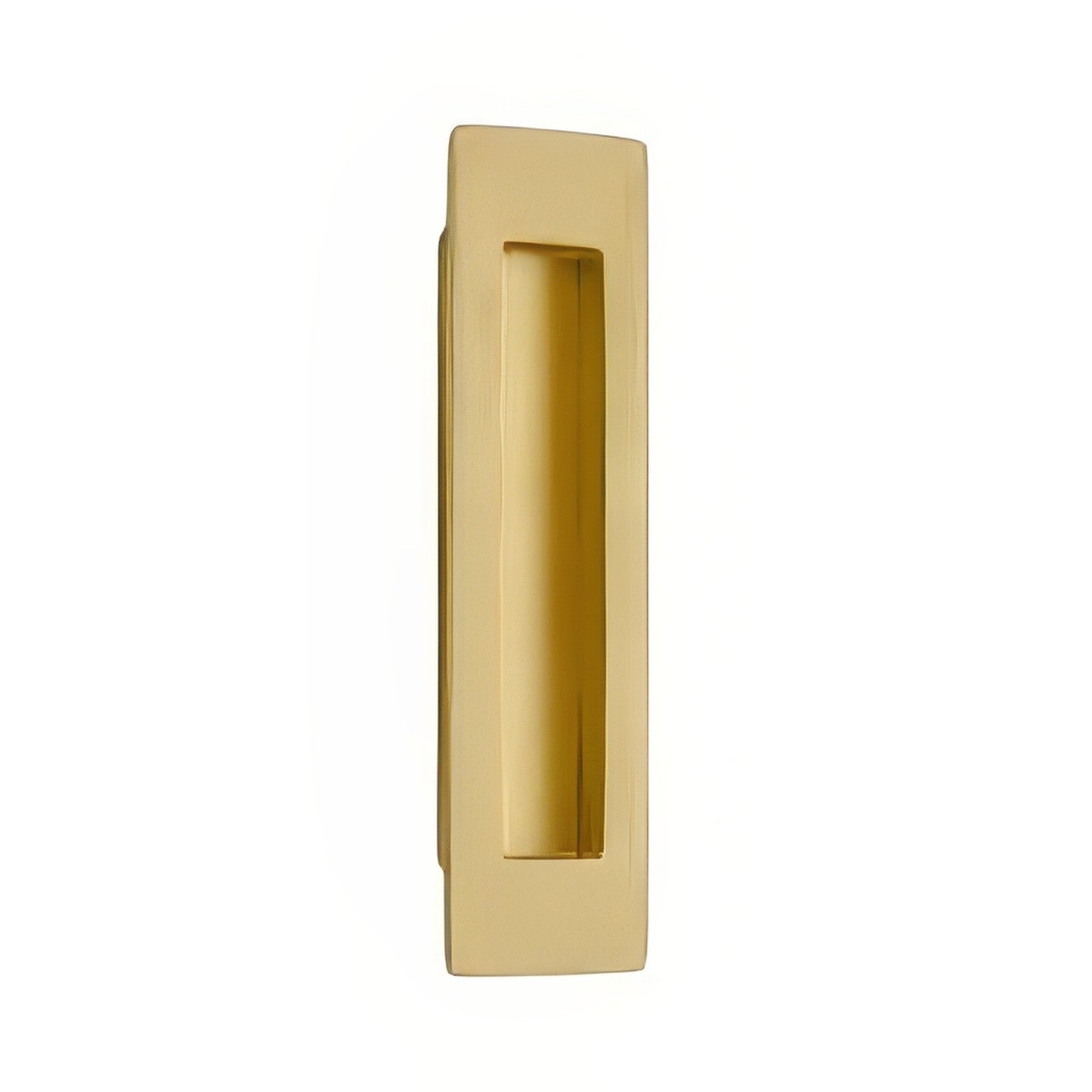 Emtek 220306US 6 Inch Modern Rectangular Flush Pull.