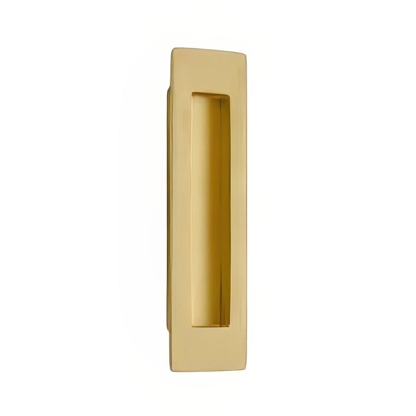 Emtek 220306US 6 Inch Modern Rectangular Flush Pull
