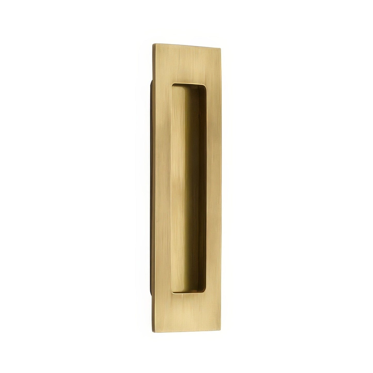 Emtek 220306US 6 Inch Modern Rectangular Flush Pull.