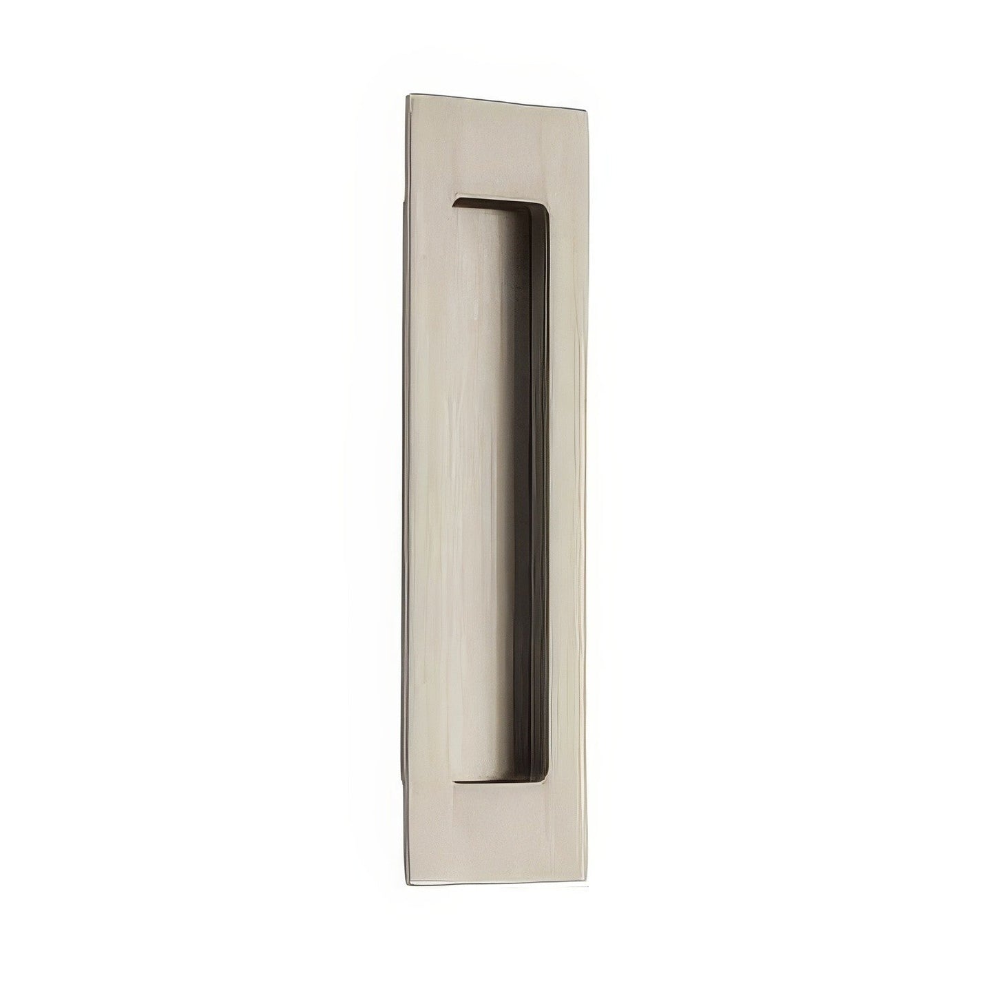 Emtek 7 Inch Modern Rectangular Flush Pull.