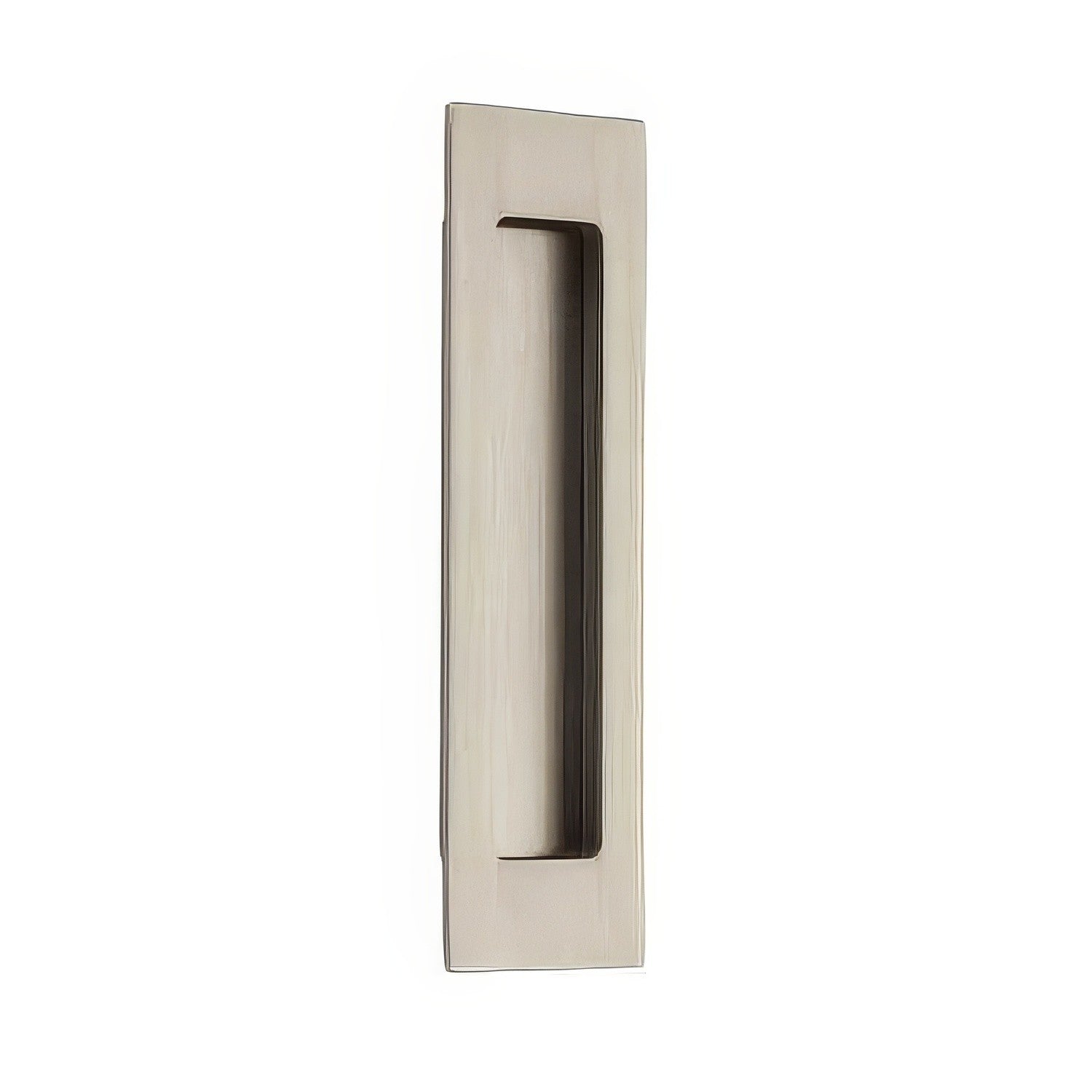 Emtek 7 Inch Modern Rectangular Flush Pull.