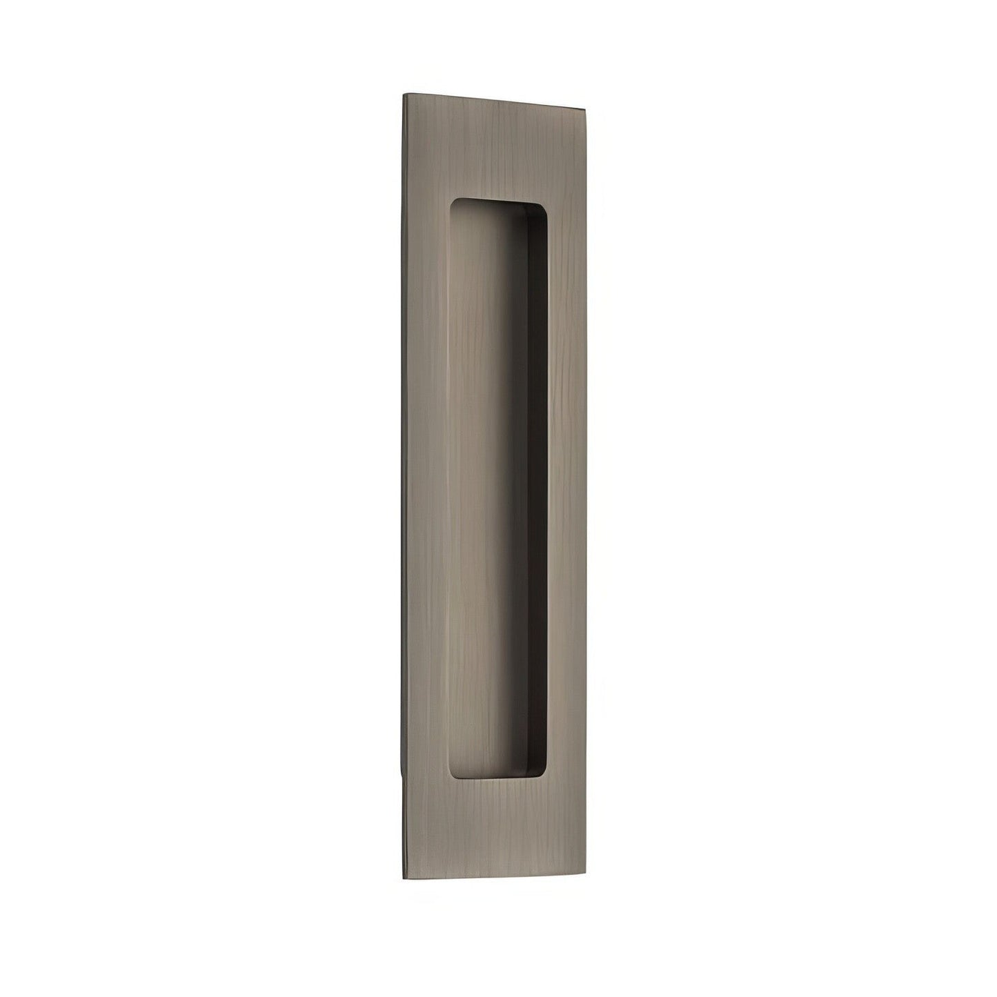Emtek 7 Inch Modern Rectangular Flush Pull.