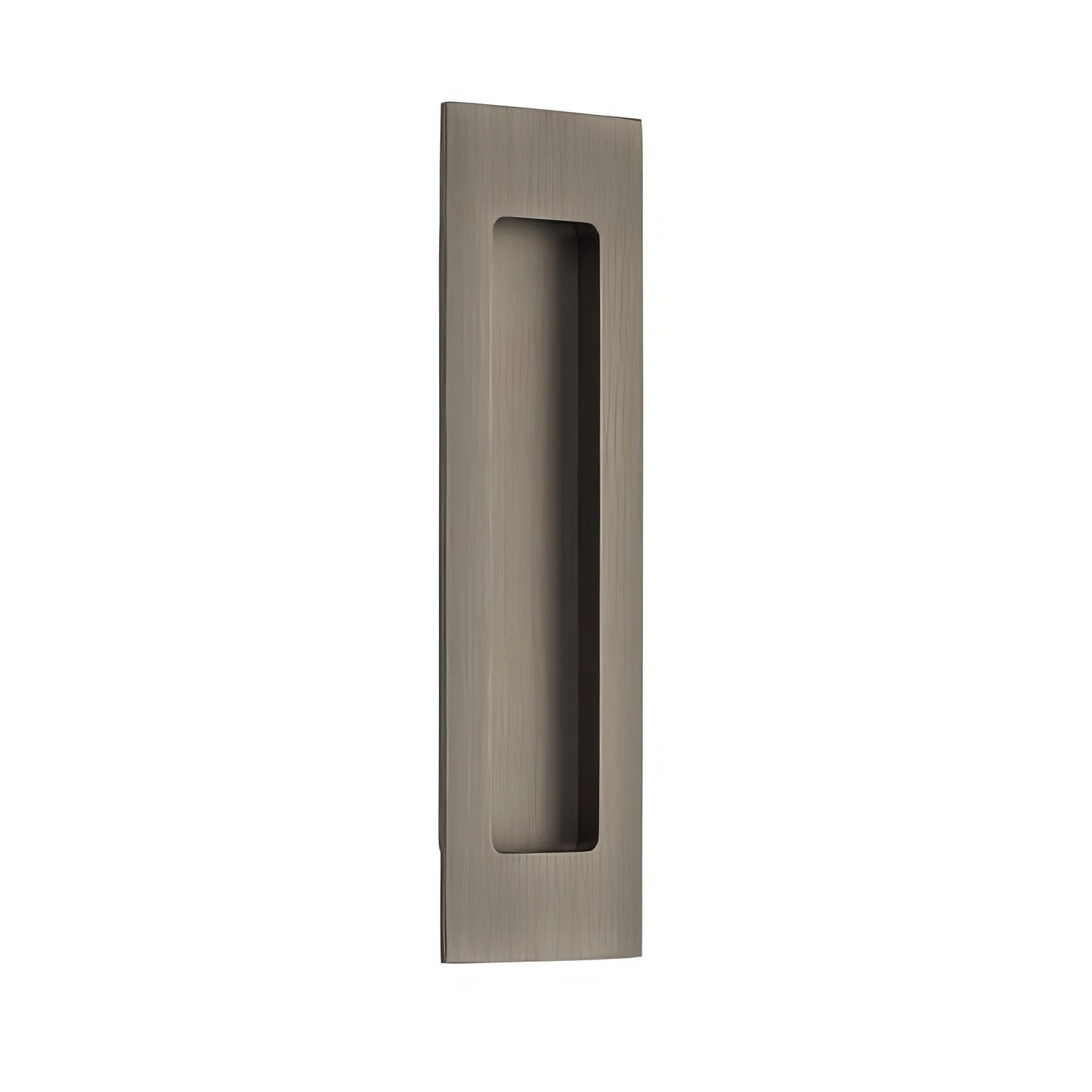 Emtek 7 Inch Modern Rectangular Flush Pull.