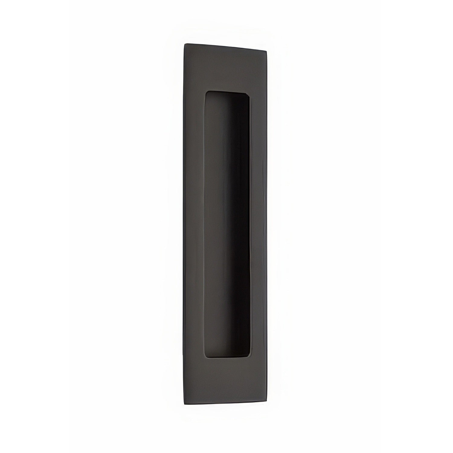 Emtek 7 Inch Modern Rectangular Flush Pull.