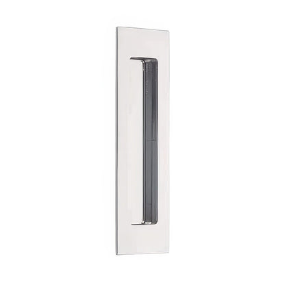 Emtek 7 Inch Modern Rectangular Flush Pull.