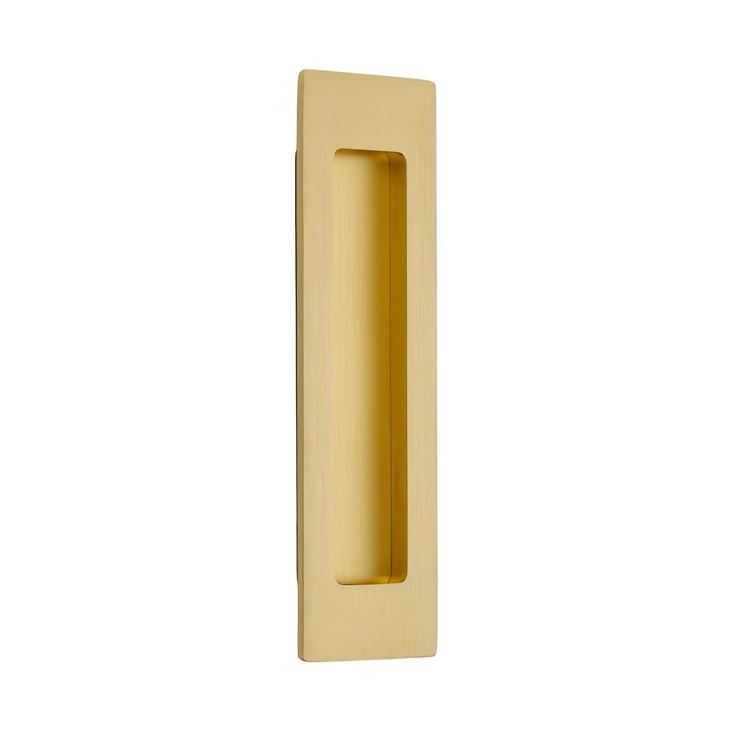 Emtek 7 Inch Modern Rectangular Flush Pull.