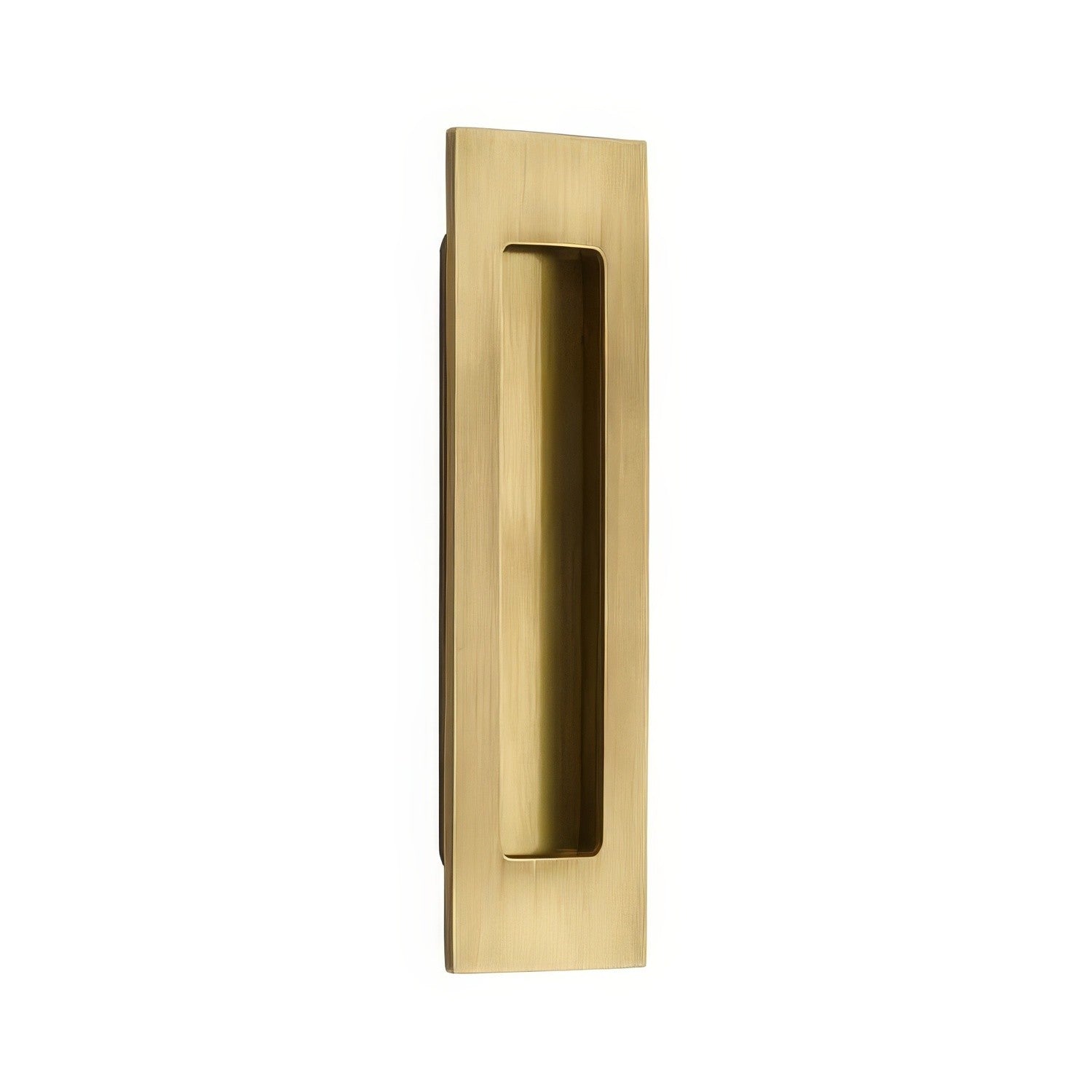 Emtek 7 Inch Modern Rectangular Flush Pull.