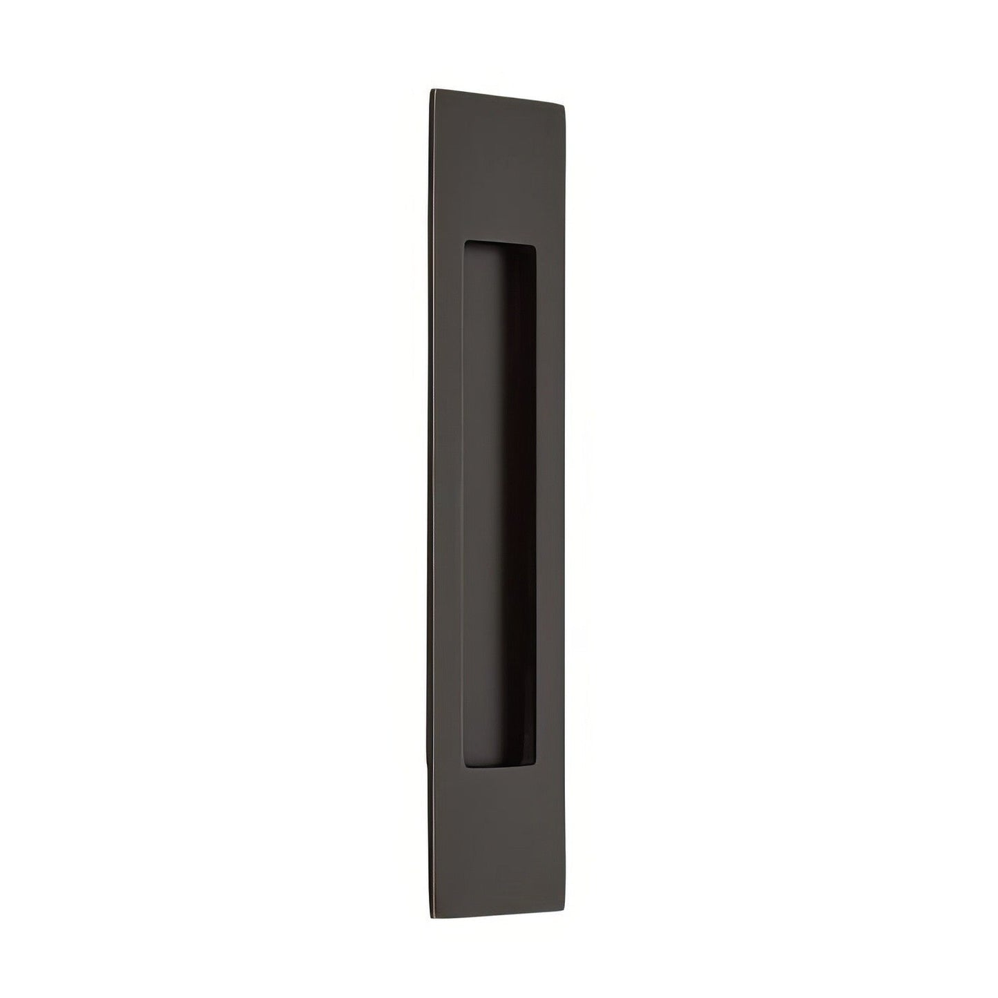 Emtek 10 Inch Modern Rectangular Flush Pull.