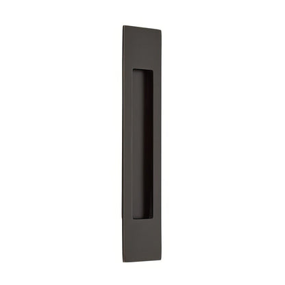Emtek 10 Inch Modern Rectangular Flush Pull.