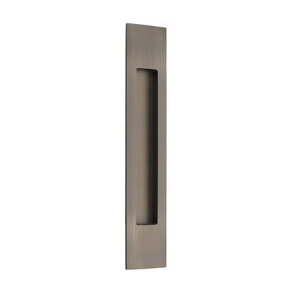 Emtek 10 Inch Modern Rectangular Flush Pull.