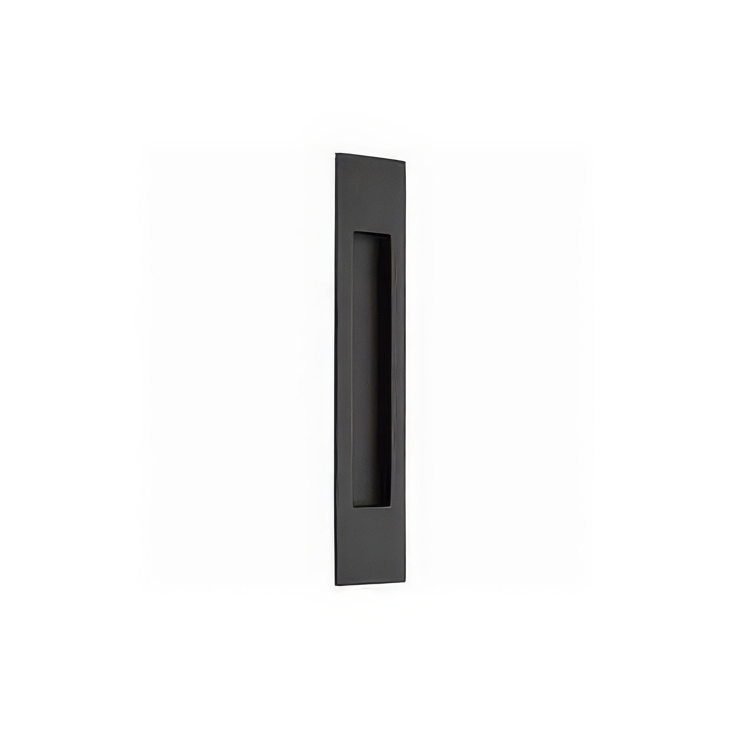 Emtek 10 Inch Modern Rectangular Flush Pull.