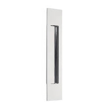 Emtek 10 Inch Modern Rectangular Flush Pull.