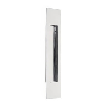 Emtek 10 Inch Modern Rectangular Flush Pull.