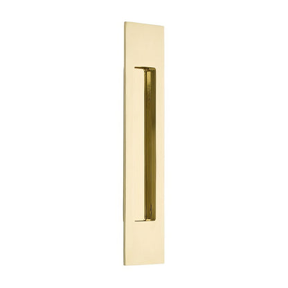 Emtek 10 Inch Modern Rectangular Flush Pull.