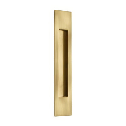 Emtek 10 Inch Modern Rectangular Flush Pull.