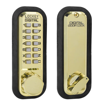 Lockey 2210 Mechanical Keyless Deadbolt with Single Combination