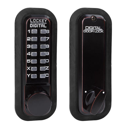 Lockey 2210 Mechanical Keyless Deadbolt with Single Combination