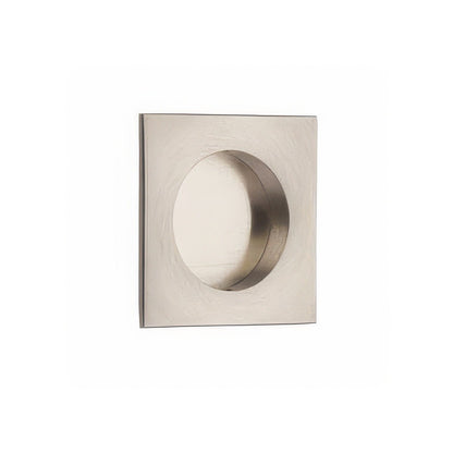 Emtek 2213US Square Flush Pull.