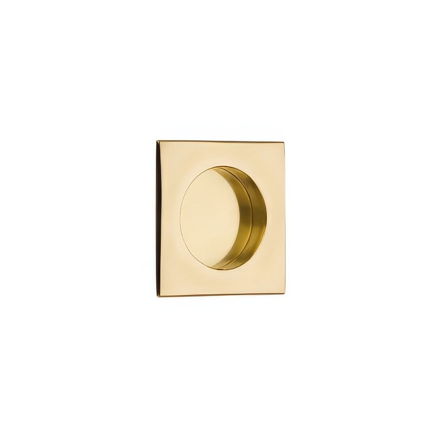 Emtek 2213US Square Flush Pull.