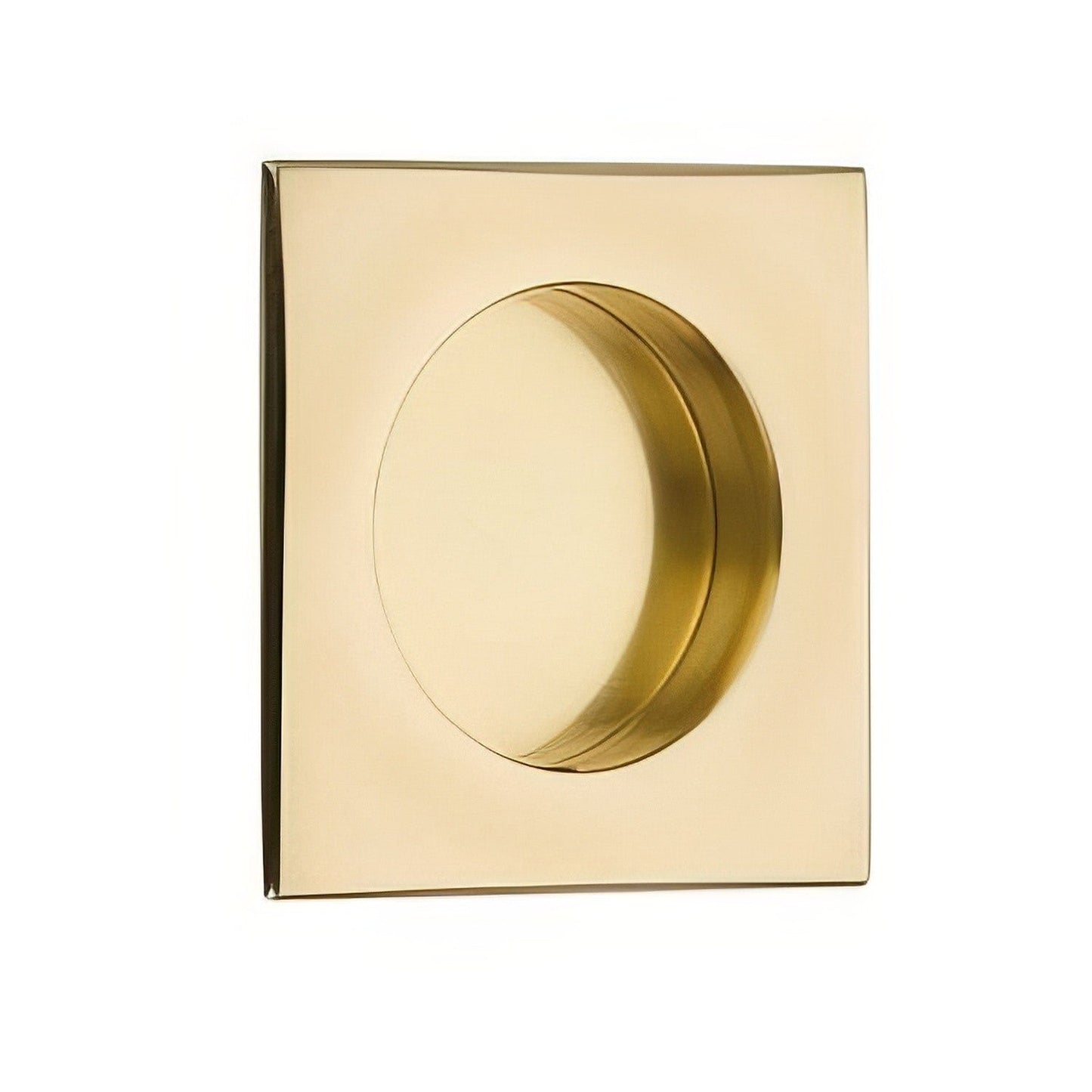 Emtek 2213US Square Flush Pull.