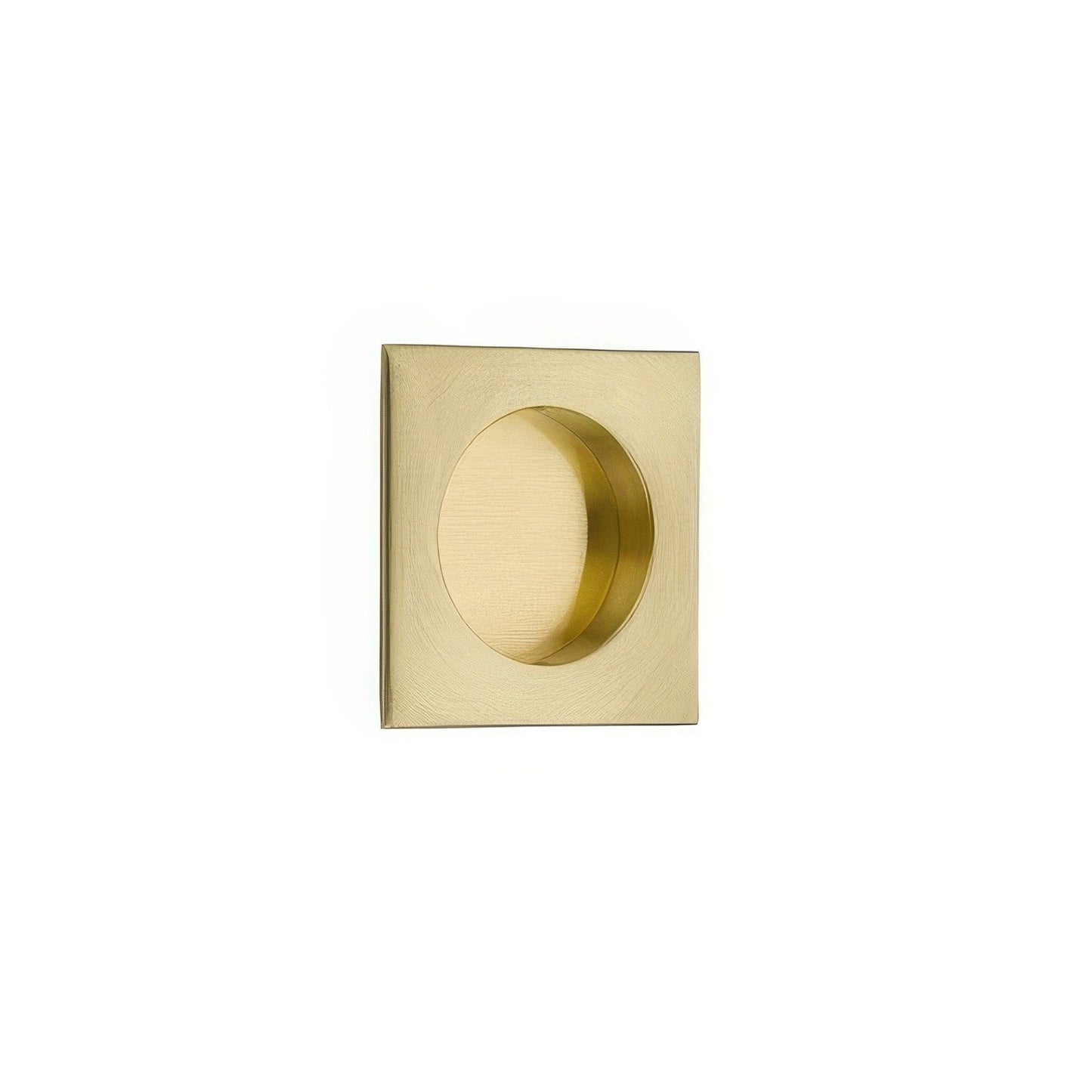 Emtek 2213US Square Flush Pull.