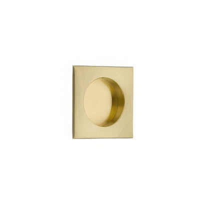 Emtek 2213US Square Flush Pull.