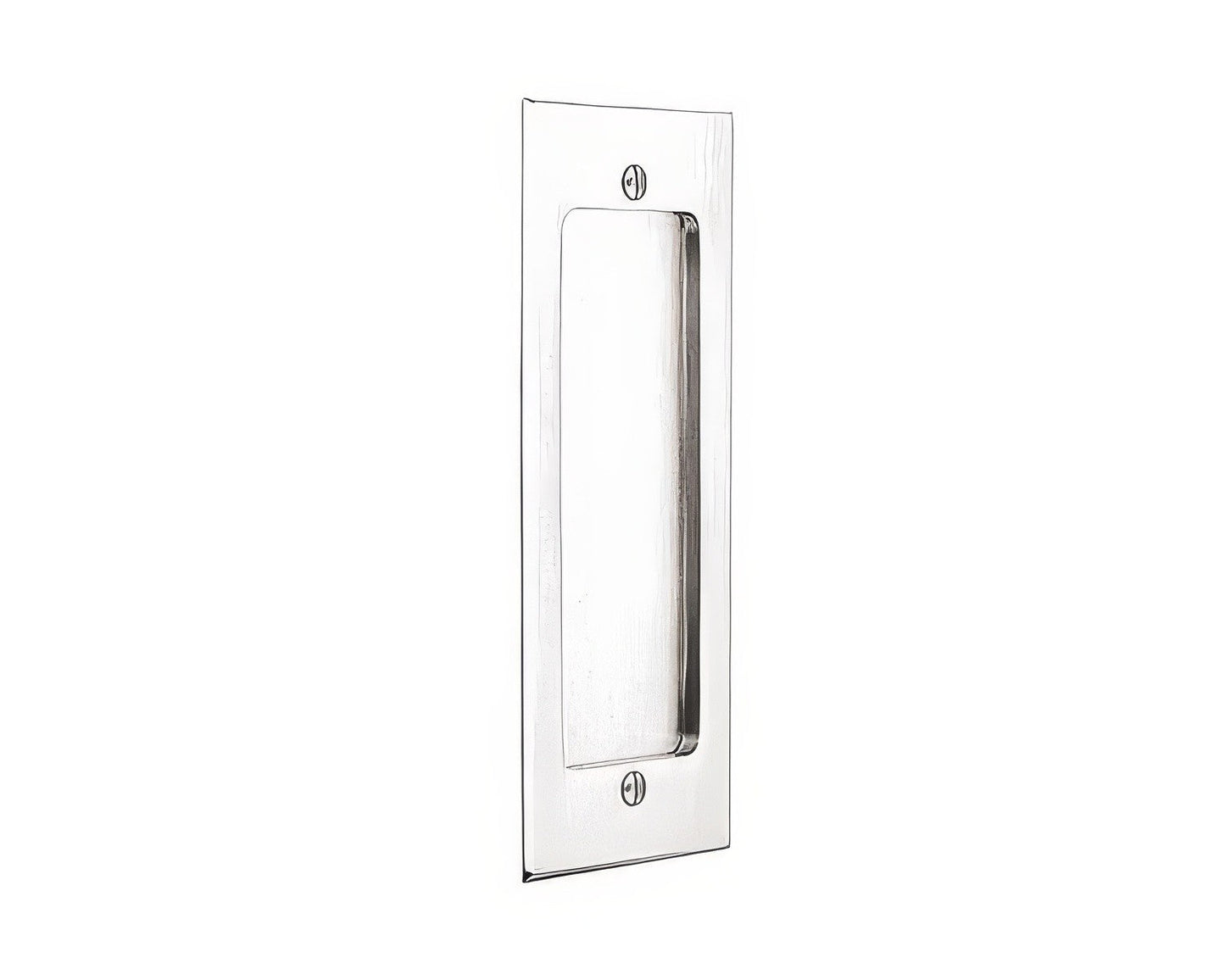 Emtek Modern Rectangular Flush Pull.