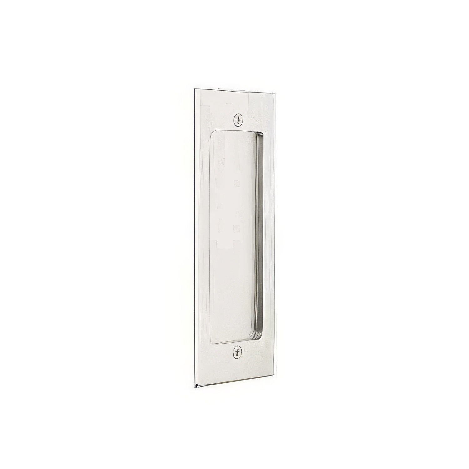 Emtek Modern Rectangular Flush Pull.