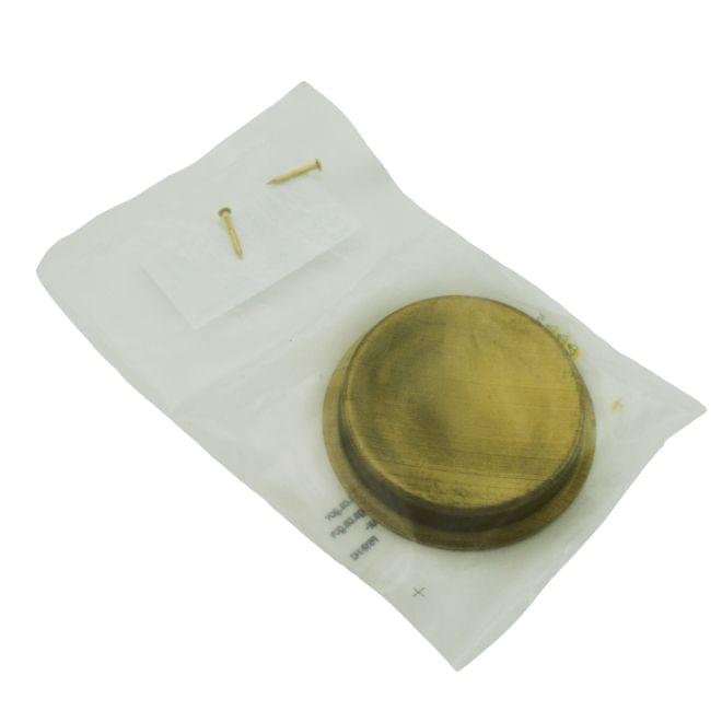 Ives 221B4 Solid Brass 2-1/8" Round Flush Pull Satin Brass Finish.