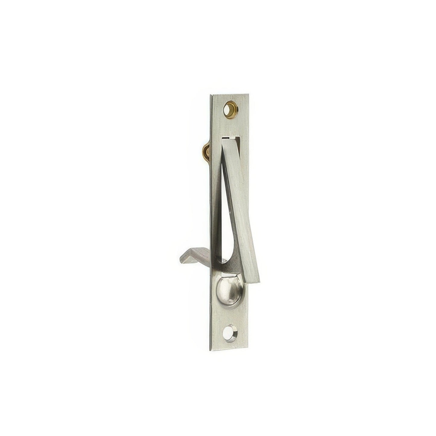Emtek 4" Height Solid Brass Edge Pull for Sliding Doors