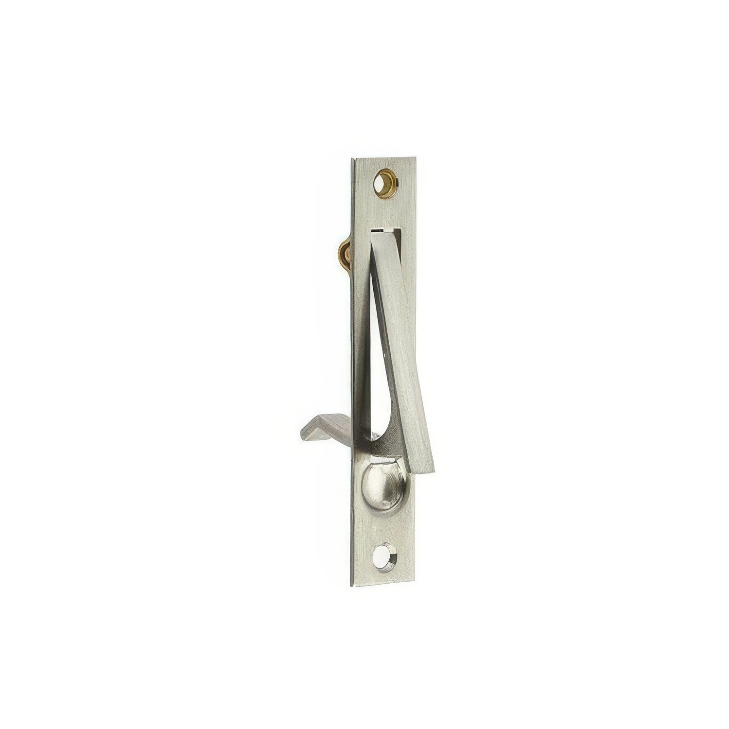 Emtek 4" Height Solid Brass Edge Pull for Sliding Doors