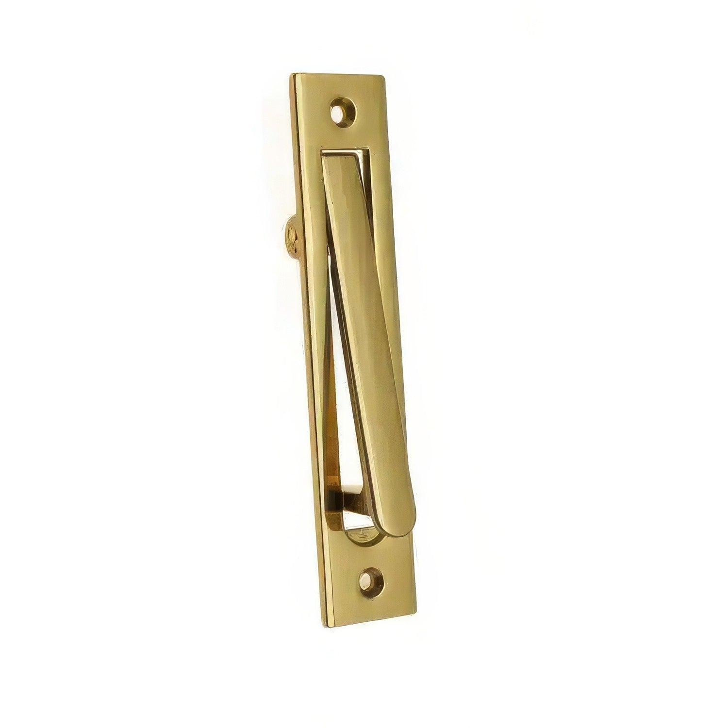 Emtek 4" Height Solid Brass Edge Pull for Sliding Doors