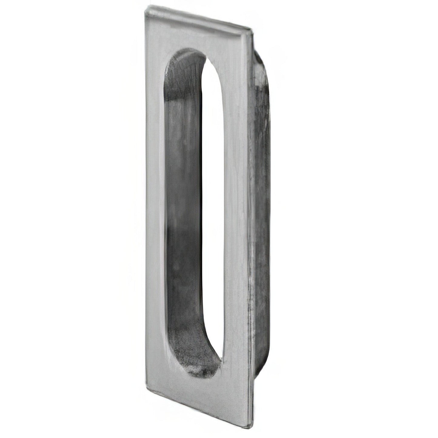 Ives 222B Cast Brass Oblong Flush Pull 3-1/8" x 1-5/16" x 7/16".