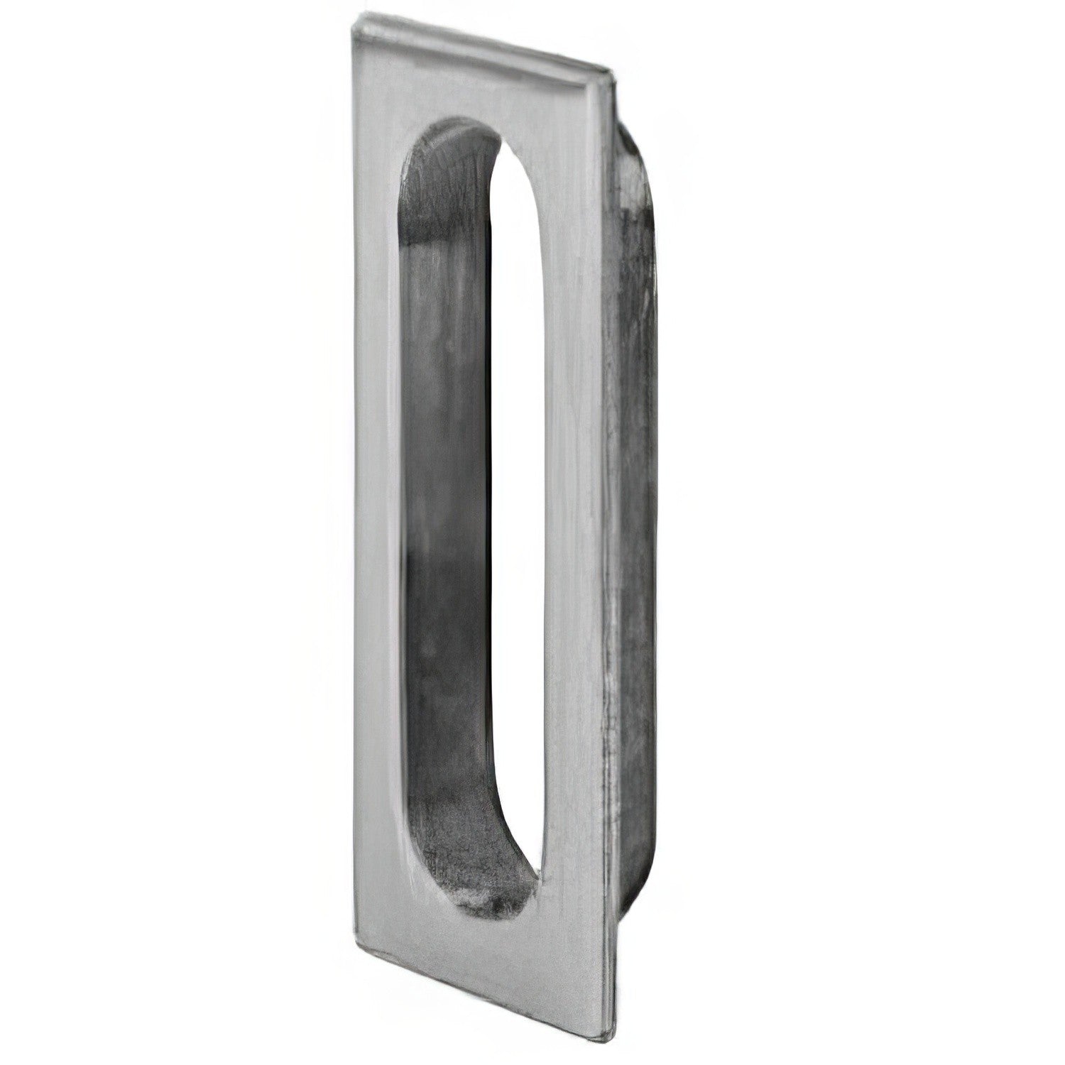 Ives 222B Cast Brass Oblong Flush Pull 3-1/8" x 1-5/16" x 7/16".