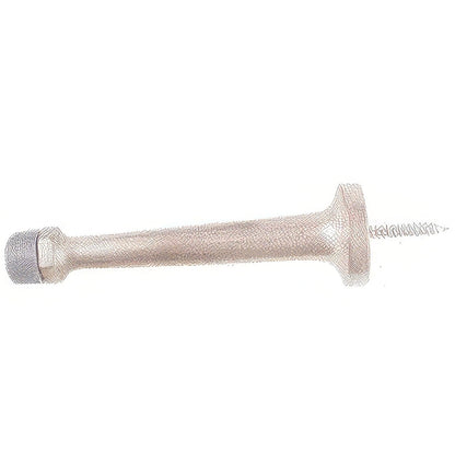 Emtek 3" Length Solid Brass Baseboard Door Stop With Screw