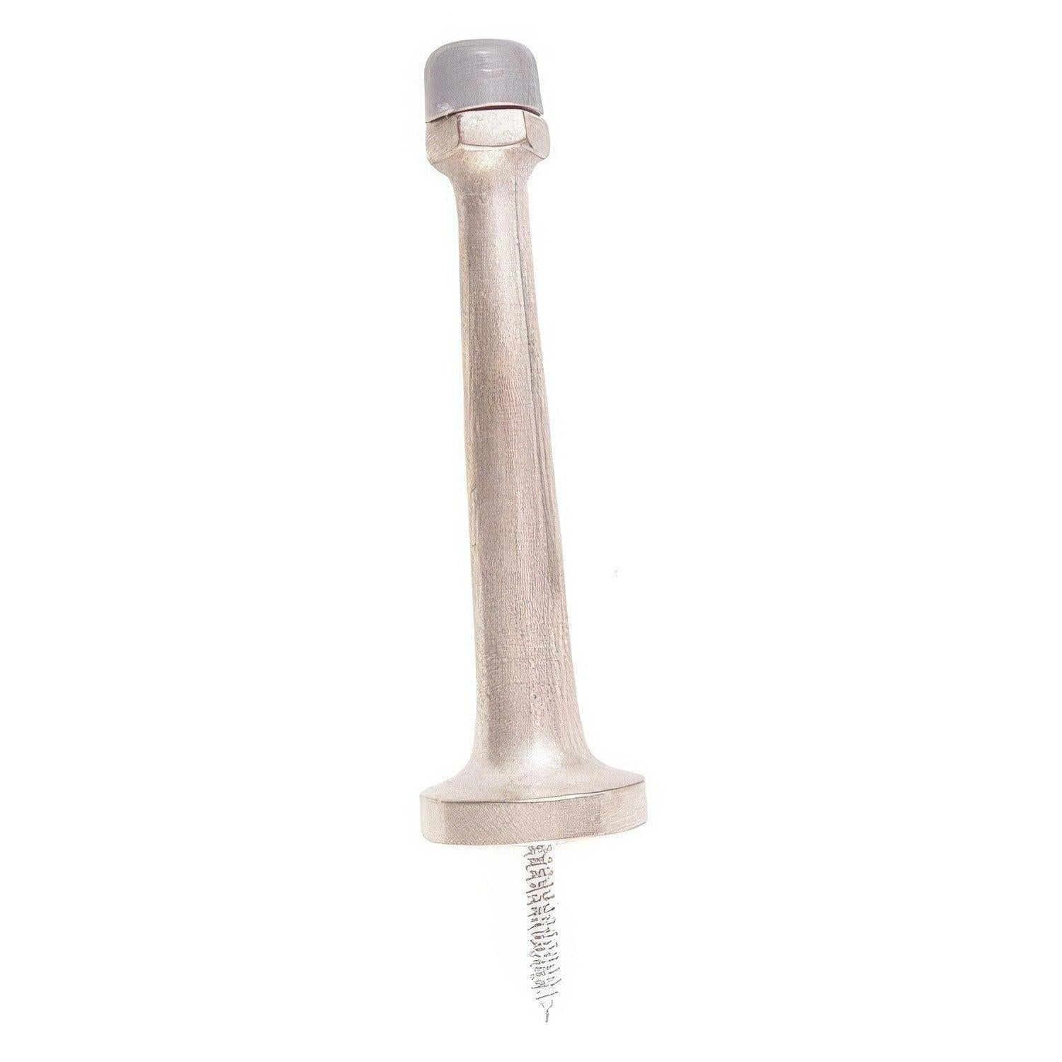 Emtek 3" Length Solid Brass Baseboard Door Stop With Screw
