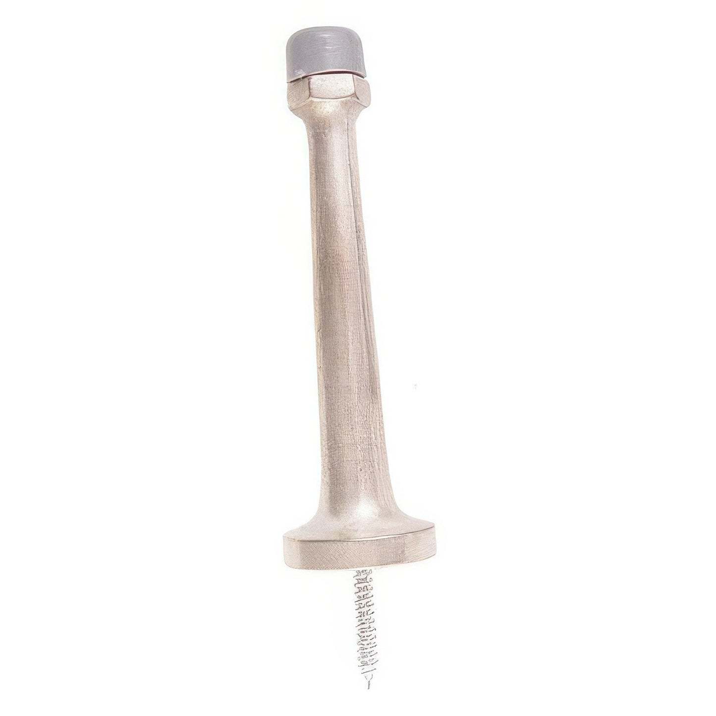 Emtek 3" Length Solid Brass Baseboard Door Stop With Screw