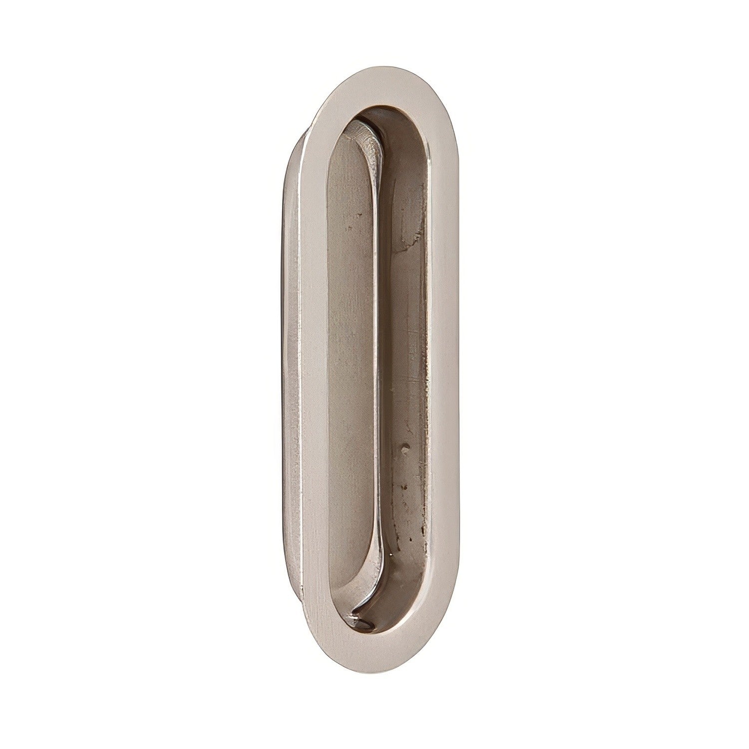 Ives 223B Wrought Brass Oblong Flush Pull 3-9/16" x 1-5/16" x 1/2".